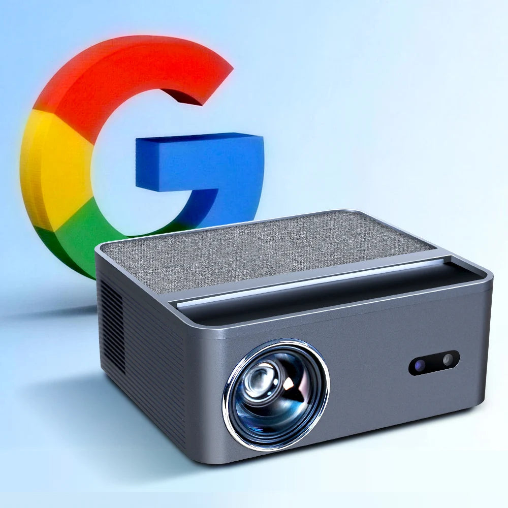 AUN A45 Pro 1080P Smart Projector | Google TV & Netflix Peaceful Pleasures Health and Wellness