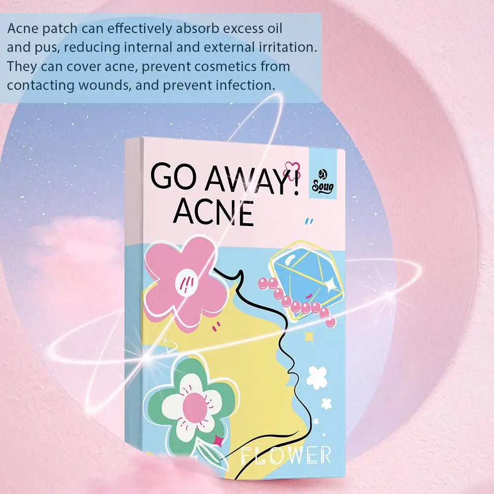 20/60pcs Hydrocolloid Acne Patches Flower Shape Pimple Patch For Face Spot Treatment Stickers For Overnight Makeup Peaceful Pleasures Health and Wellness