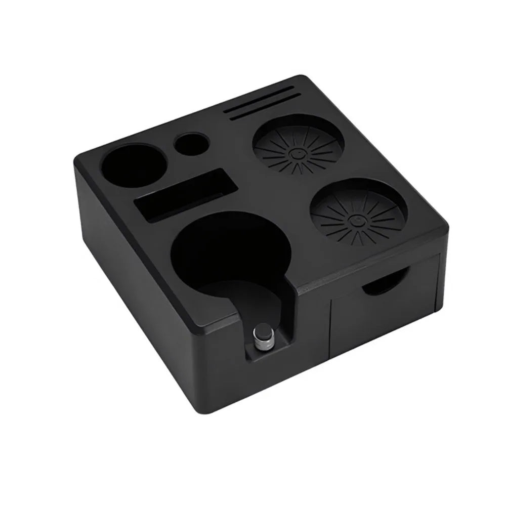 Square Espresso Tamping Station & Portafilter Holder Organizer