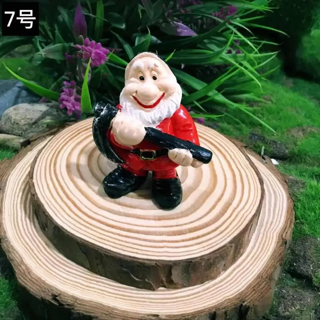 Funny Peeing Elf Resin Figurine | Garden Gnome Ornament