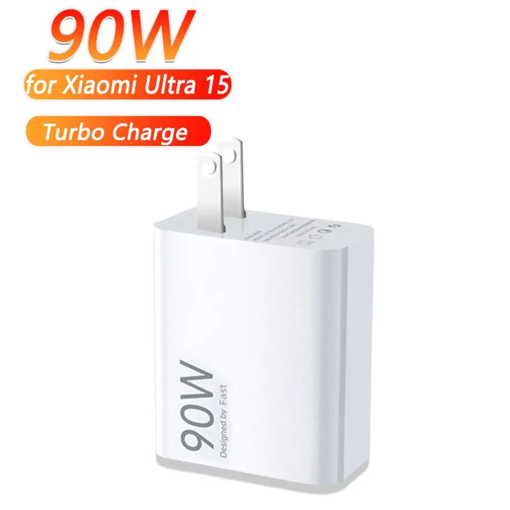 90W Fast Charging Kit USB-C 6A for Xiaomi Redmi Poco