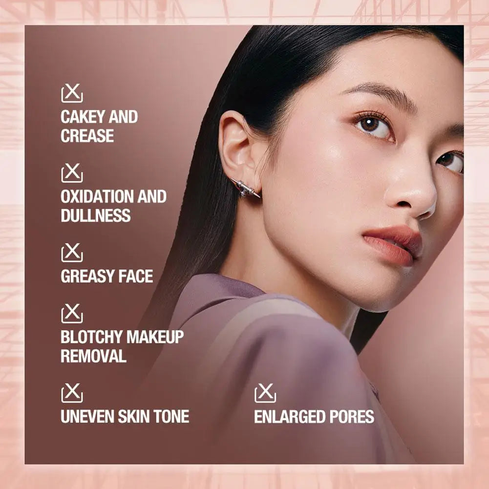 3pcs*20g Invisible Pores Oil Control Facial Pre Makeup Primer Base Smooth Skin Matte Isolation Concealer Cosmetics Peaceful Pleasures Health and Wellness