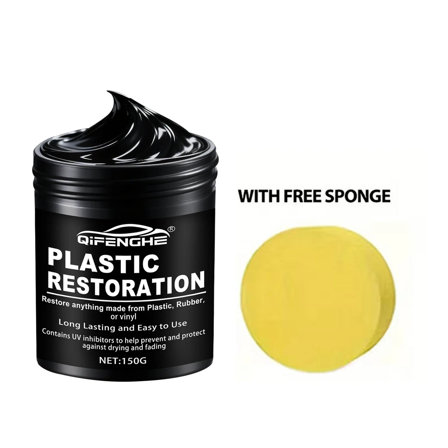 Car Plastic Restorer Polish Paste 150g – Shine & Protection
