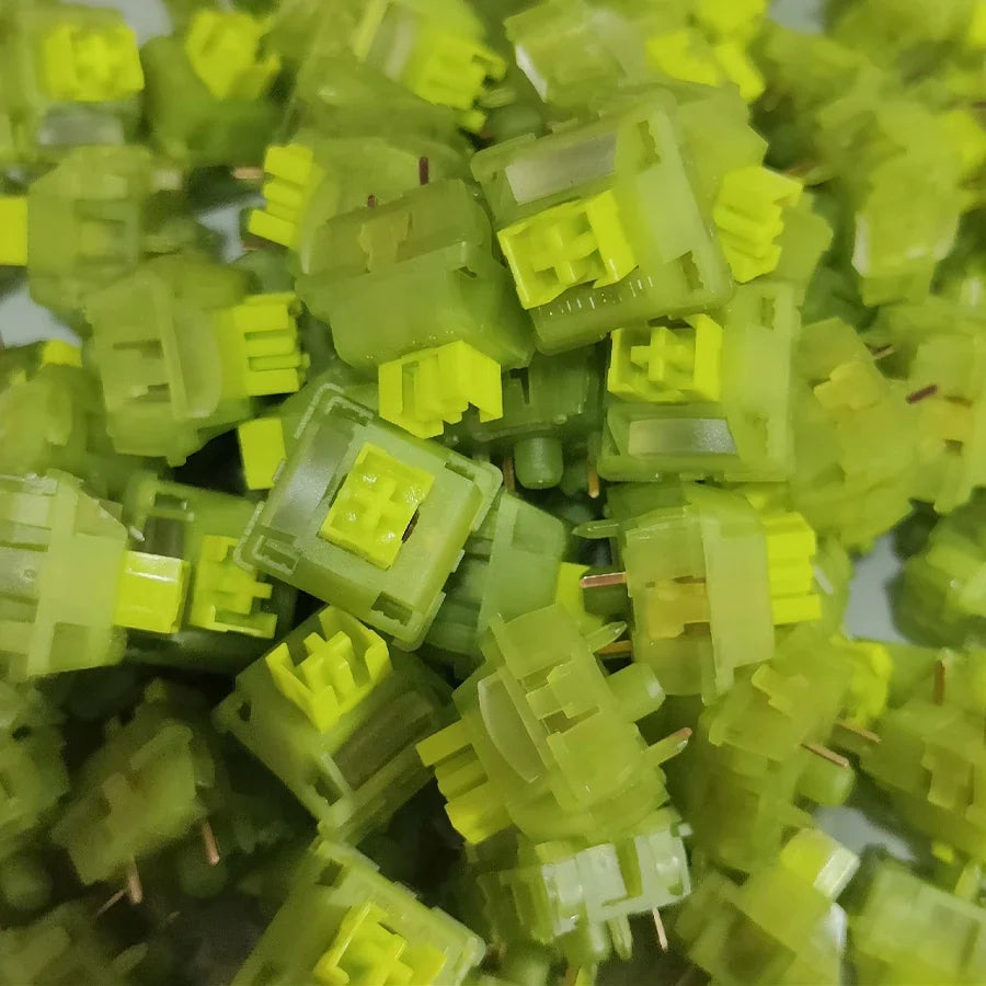 Outemu Silent Peach & Lemon V3 5-Pin Mechanical Switches