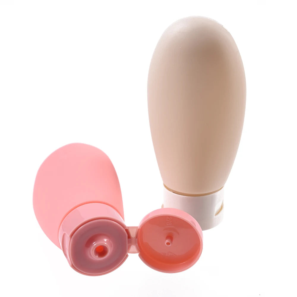 Nordic 60ml Refillable Travel Squeeze Bottle – Shampoo & Lotion Travel Toiletry Bottle Peaceful Pleasures Health and Wellness