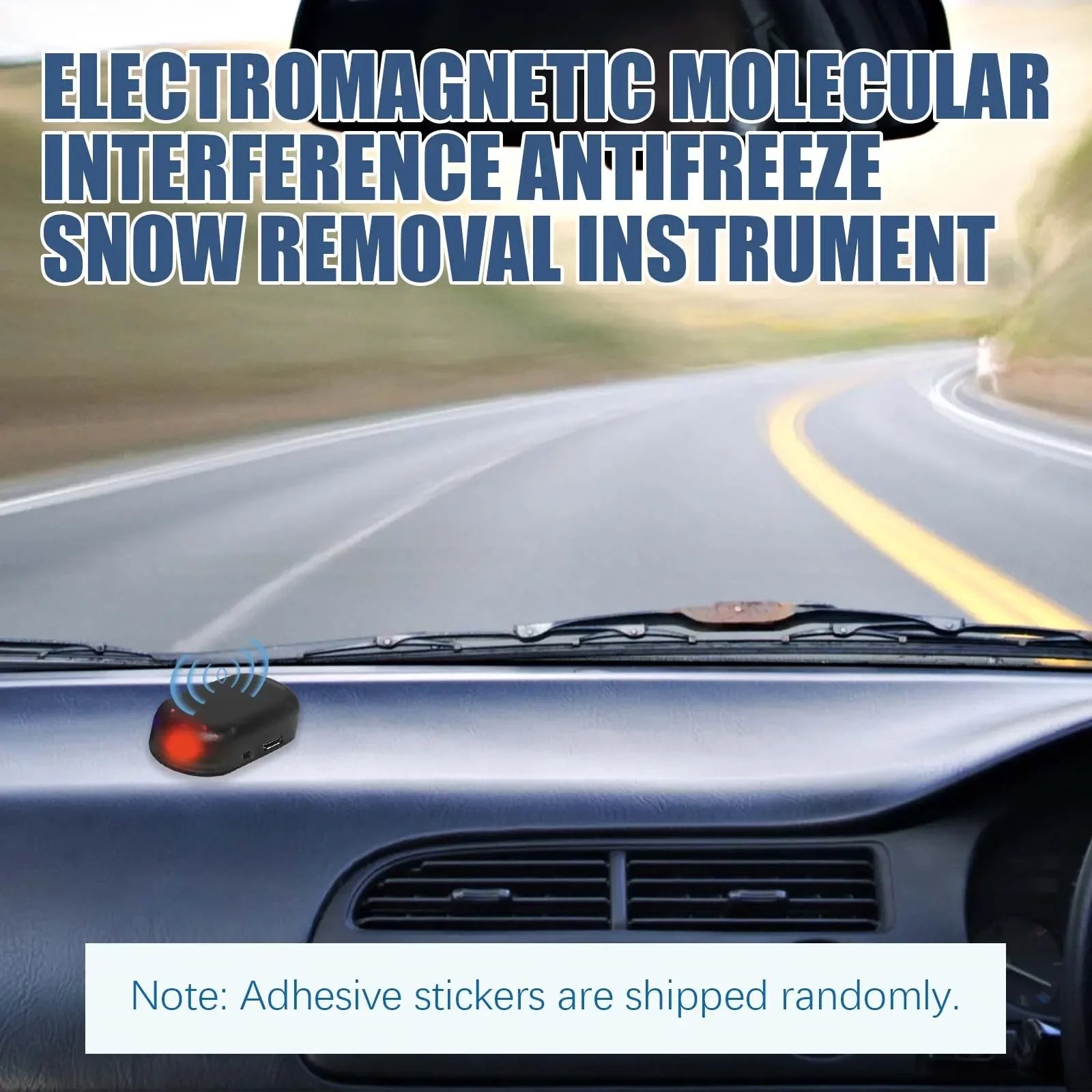 Solar Portable Car De-Icer – Fast Ice & Frost Removal Tool Car Ice Scraper Oasis Select