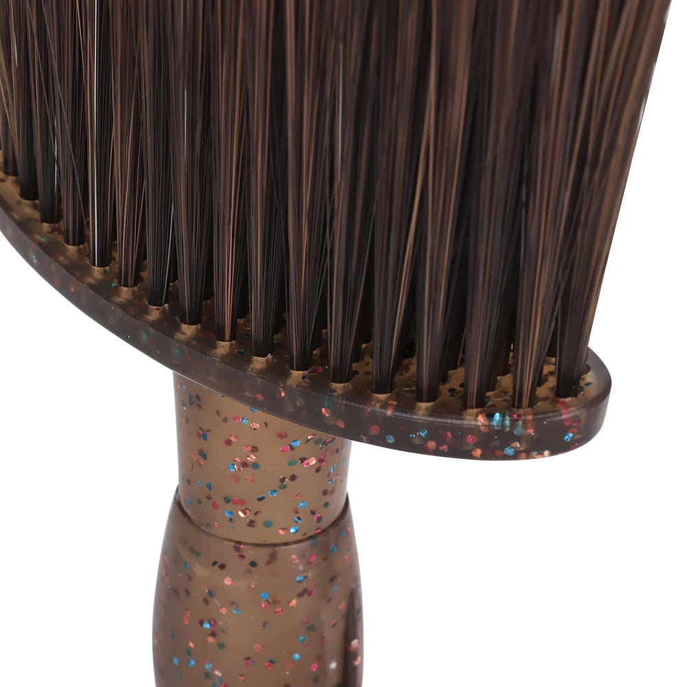 Hair Salon Soft Hair Cleaning Brush Neck and Face Hair Fragmentation Sweeping Brush Multi functional Hairdressing Tool Peaceful Pleasures Health and Wellness