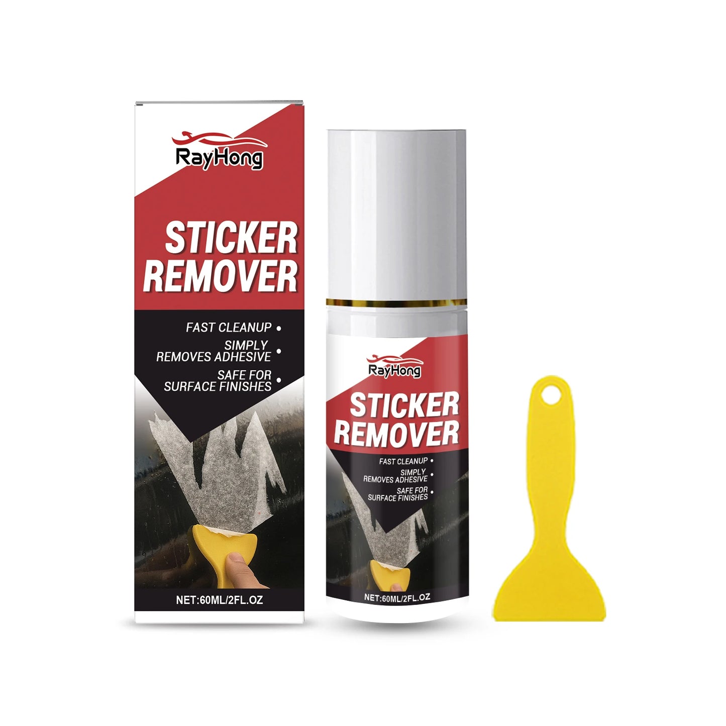 Automotive Adhesive Remover Spray Kit | Car Decal Glue Cleaner