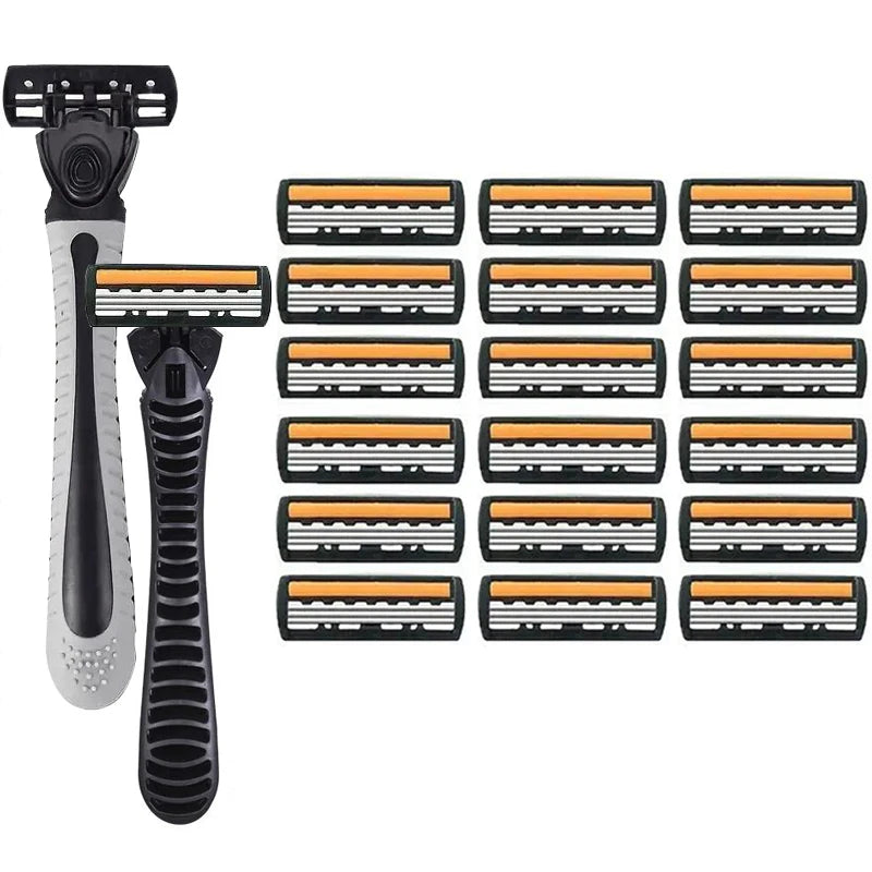 Premium Stainless Steel Safety Razor – Replaceable Blades
