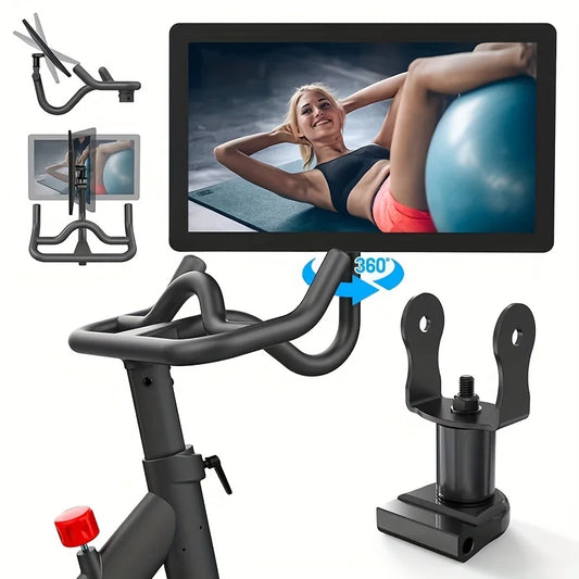 Spinning Bike Screen Adjuster Peloton Rotation Bracket Accessories Peaceful Pleasures Health and Wellness