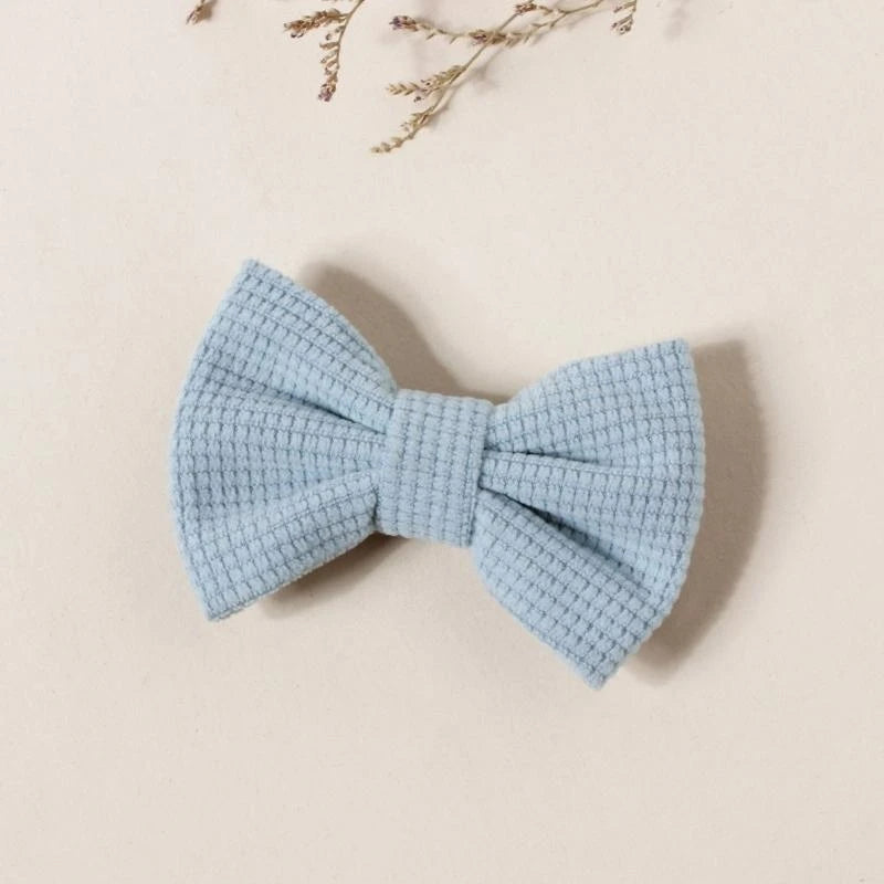 Girls Plaid Hair Clip Barrette | Cute Fabric Hairpin for Kids