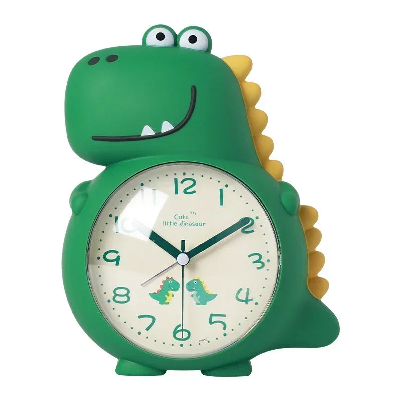 Cute Dinosaur Kids Alarm Clock with Night Light | Boys & Girls
