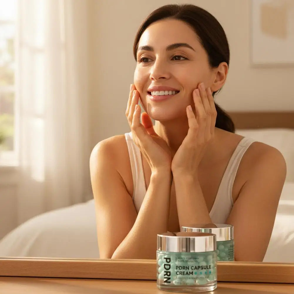 Pdrn Capsule Revitalizing Cream High Concentration Skin Repair Firming Moisturizing Elasticity & Balancing Care Peaceful Pleasures Health and Wellness