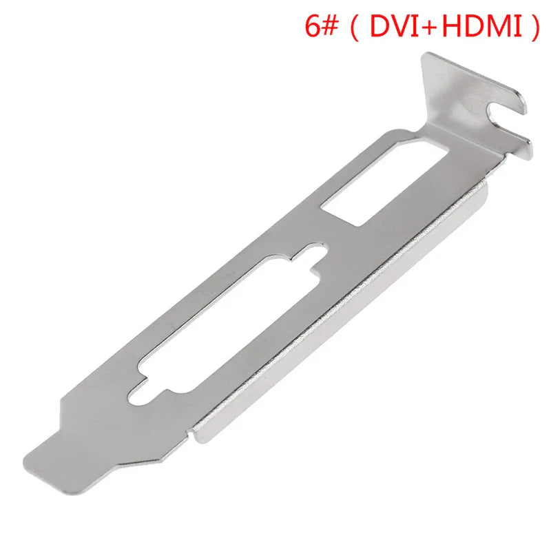 Low Profile Bracket Adapter DVI HDMI VGA – Half-Height GPU