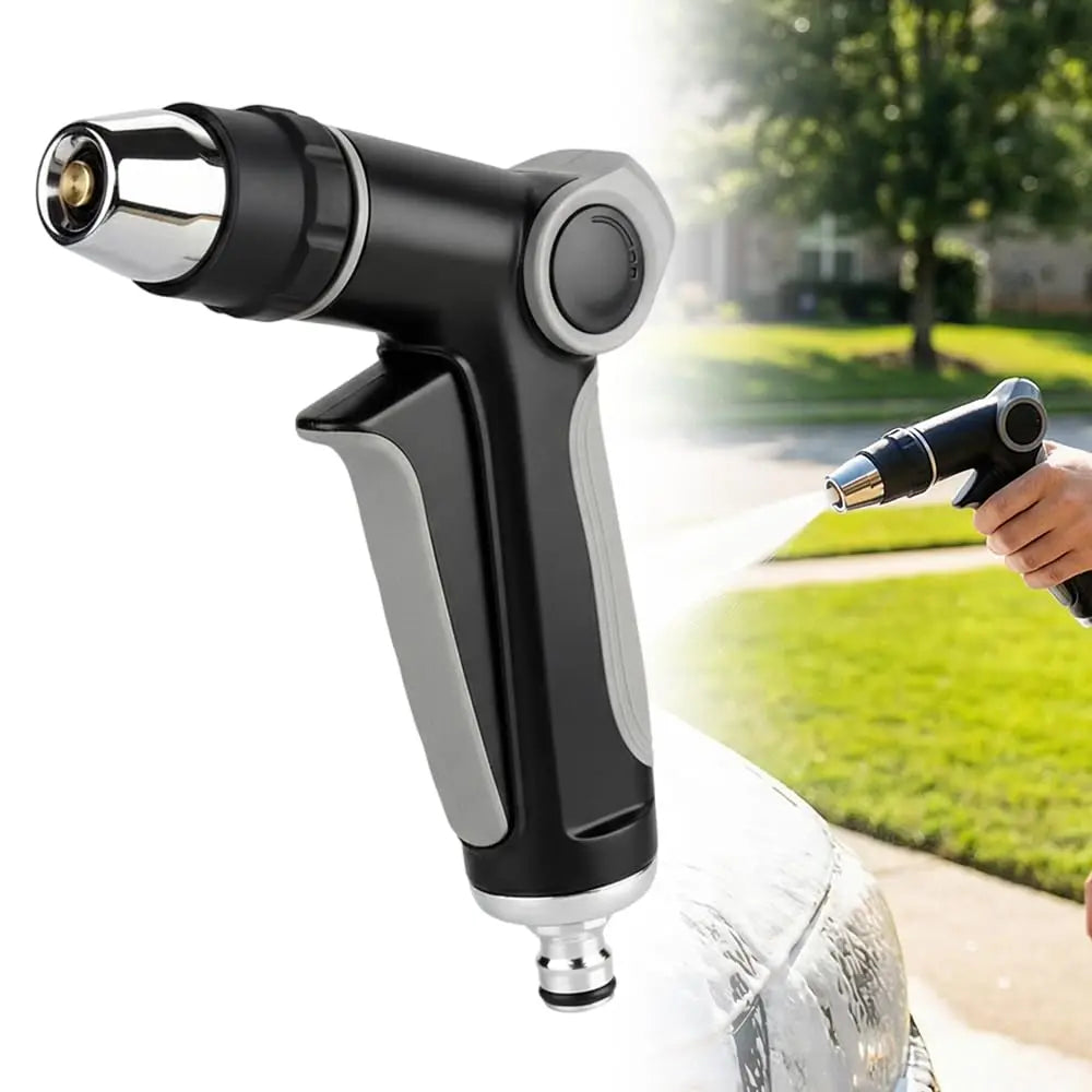 Heavy Duty Garden Hose Nozzle, Multi-Function Sprayer for Yard, Car & Pet Cleaning, High Pressure Water Washer Jet (2026 New) Peaceful Pleasures Health and Wellness A