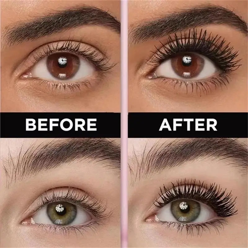 SADOER 5D Waterproof Mascara – Lengthening Silk Fibre Black