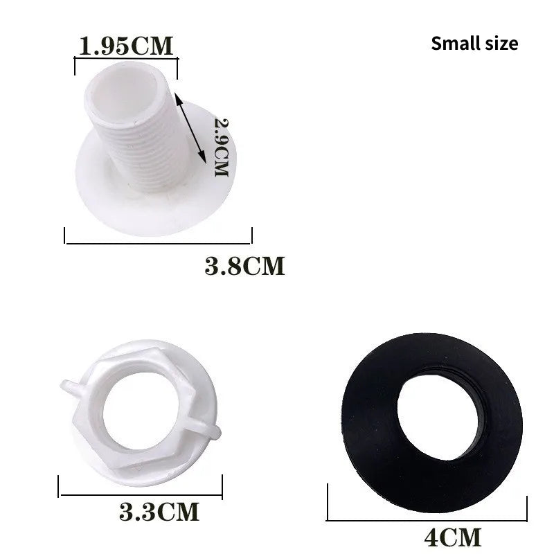 Sink Faucet Hole Cover Blanking Plug – White Basin Cap