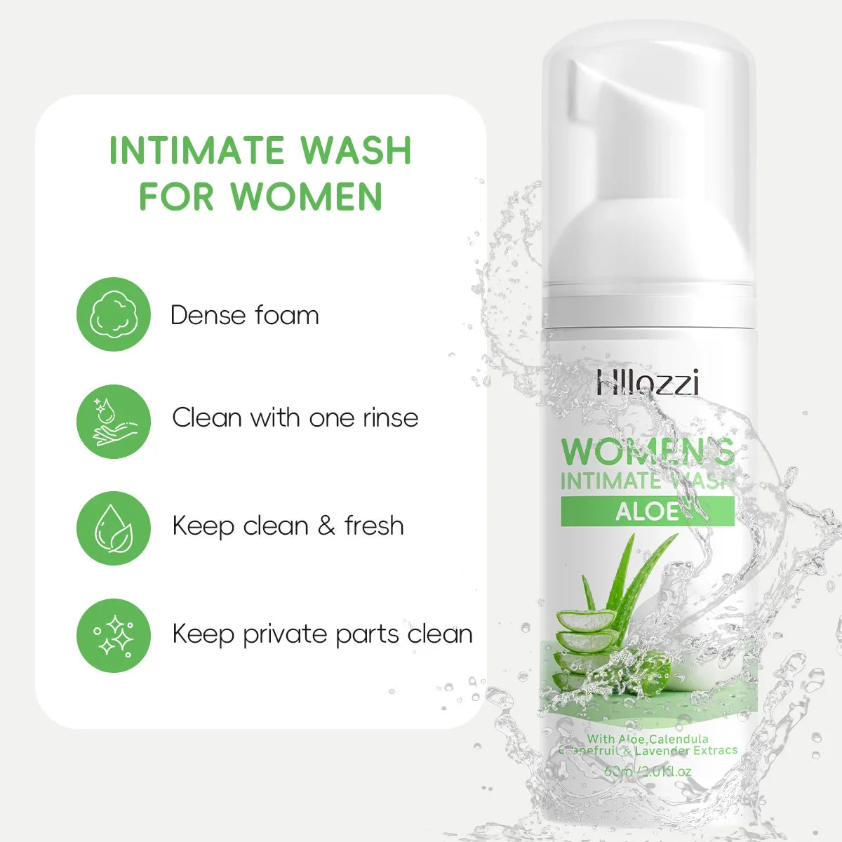 Women's Aloe Intimate Wash – Gentle, Fresh & pH-Balanced