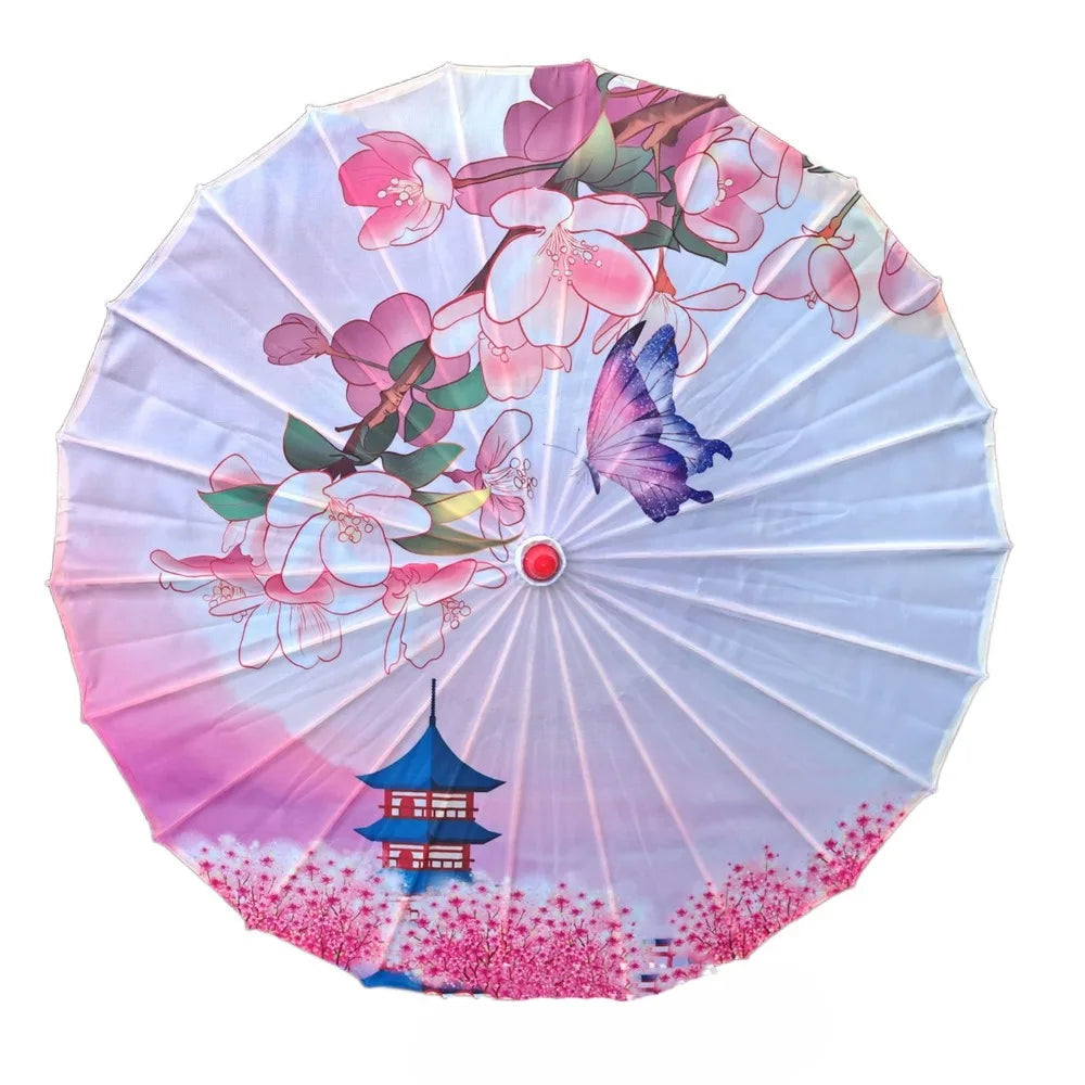 Handmade Silk Chinese Umbrella – Dance, Wedding & Décor Prop