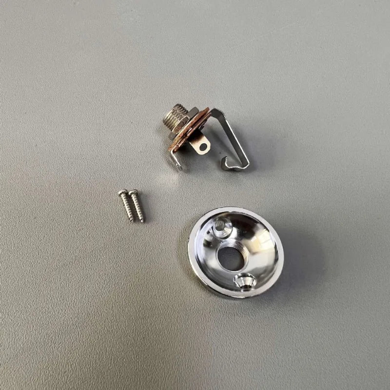 TELE Thickened Round Cup T Hole L Electric Guitar Socket Jack Audio
