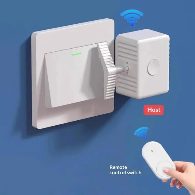 1pc Intelligent Type-C Rechargeable Lazy Remote Control Switch Wireless Control Light Switch Off Tool Automatic Button Pusher Peaceful Pleasures Health and Wellness