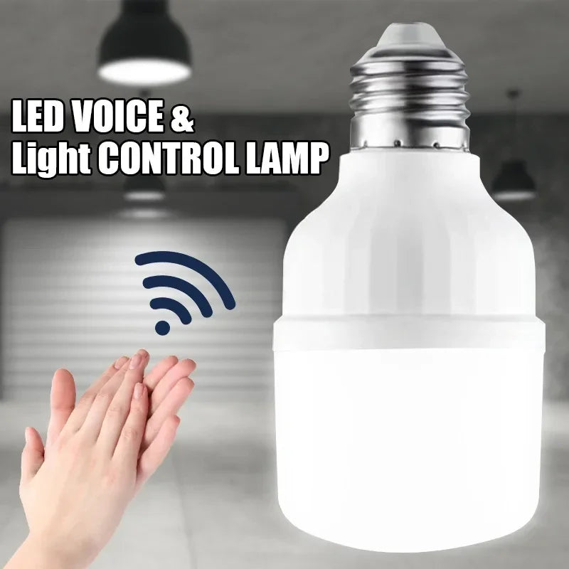 1/2/4pcs LED Bulb Sound Light Control E27 220V LED Light Bulbs for Garage Garden Stairs Pathway Corridor Light Sensor Bombillas Peaceful Pleasures Health and Wellness