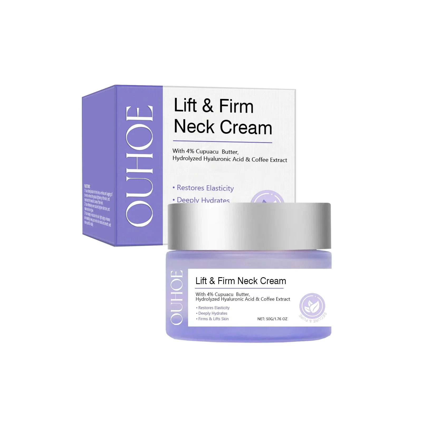 Firming Neck Cream – Tighten, Lift & Reduce Fine Lines 50g Neck Firming Cream Oasis Select 50g boxed