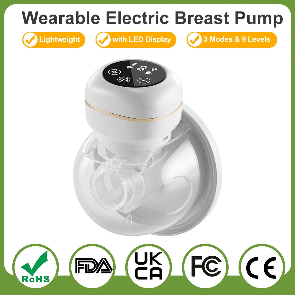 2-Pack Hands-Free Wearable Electric Breast Pump | BPA-Free