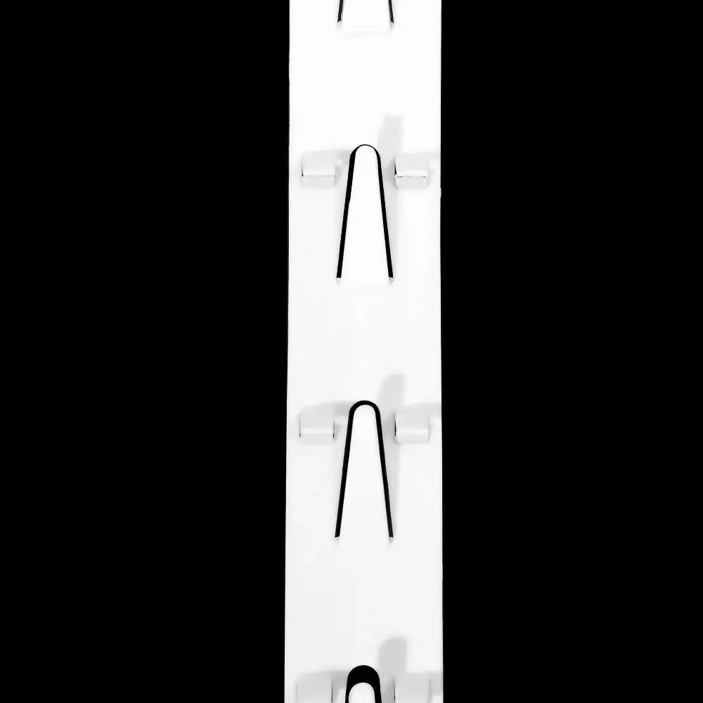 4-Pack Clip Strips with 12 Hooks & Label Header | Retail Display
