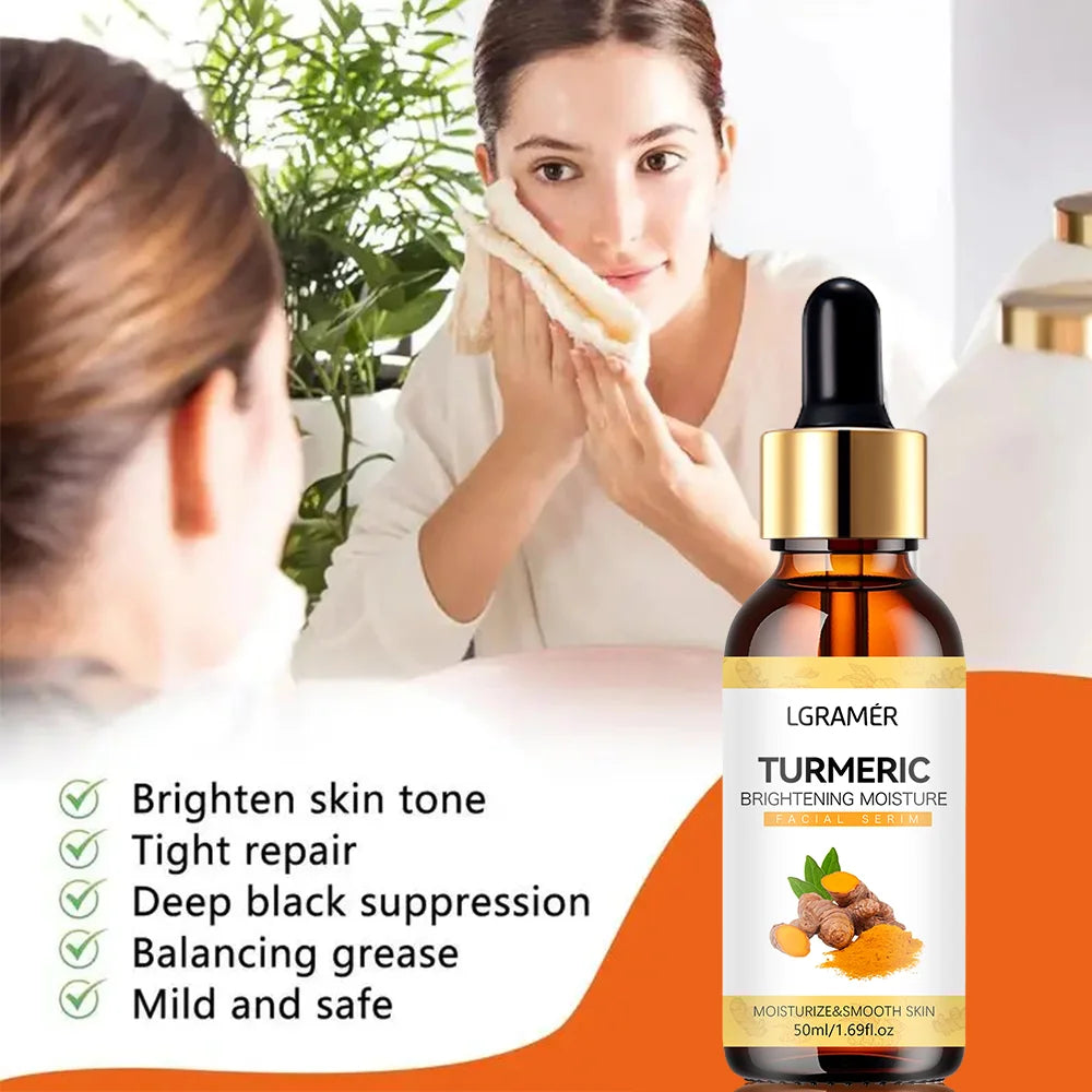 LGRAMER Turmeric Serum – Fade Dark Spots & Brighten Skin
