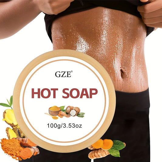 GZE Sweat Enhancer Hot Soap Bar – Boost Workout Results Workout Enhancer Soap Peaceful Pleasures Health and Wellness