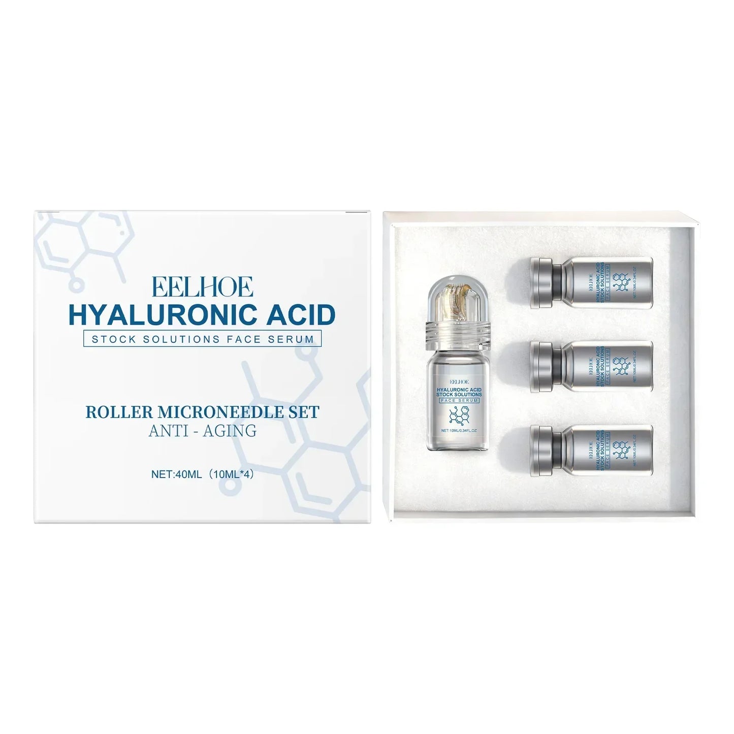 Micro Needling Roller Serum – Hyaluronic Acid & Collagen
