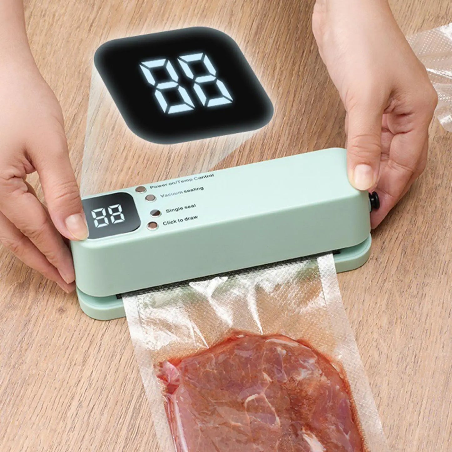 Portable USB Rechargeable Vacuum Sealer – Compact Food Sealer Vacuum Sealer Peaceful Pleasures Health and Wellness
