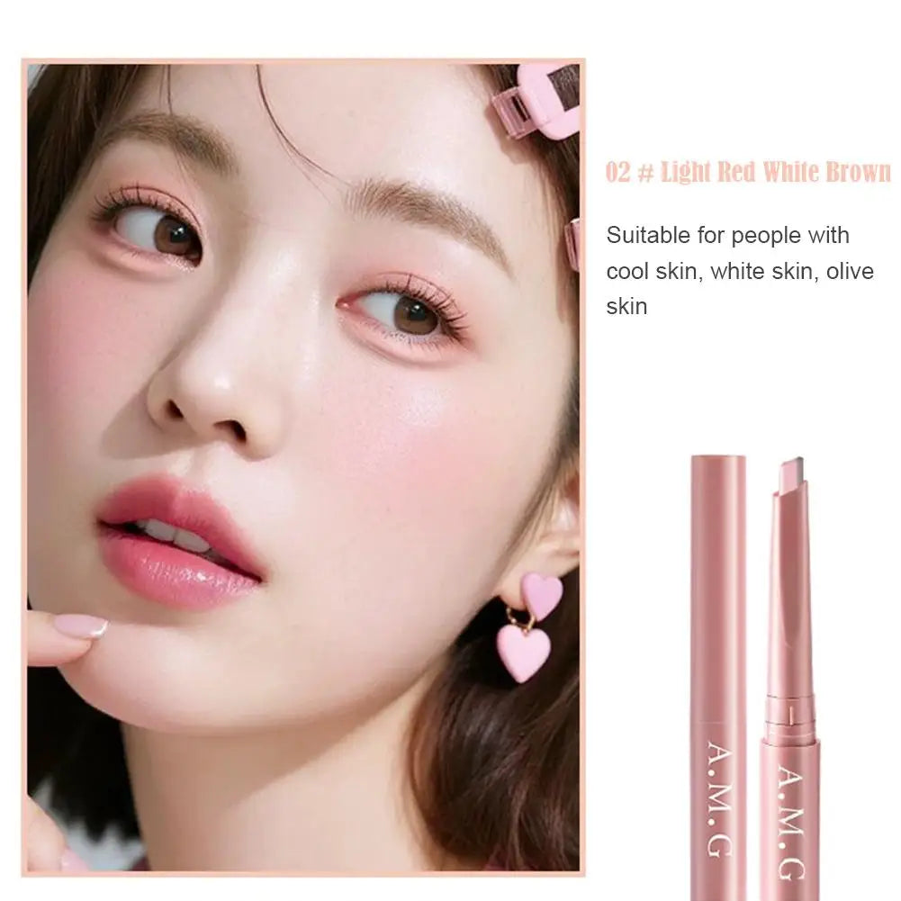 Double-Ended Silkworm Eyeliner & Under-Eye Highlighter Pen with Brush Peaceful Pleasures Health and Wellness 02