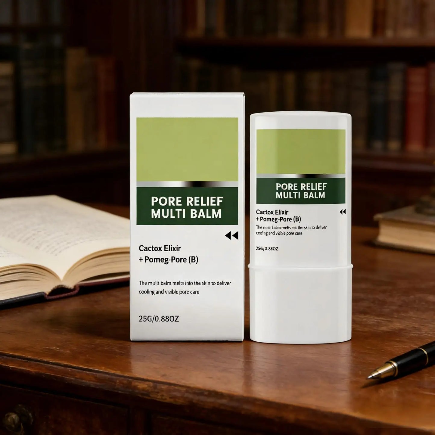 Pore Relief Multi Balm Stick for Moisturizing and Tightening Peaceful Pleasures Health and Wellness