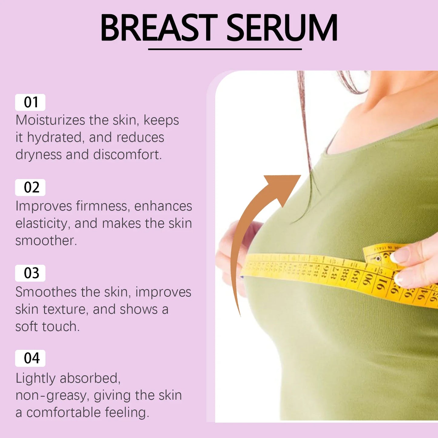 Hoygi Firming & Plumping Breast Serum | Lifting Moisturizer