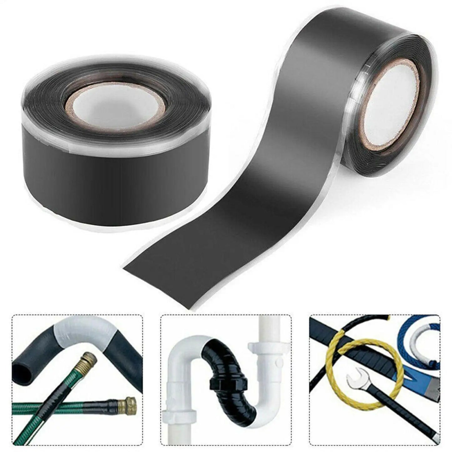 Self Fusing Silicone Tape – Waterproof Pipe & Hose Repair