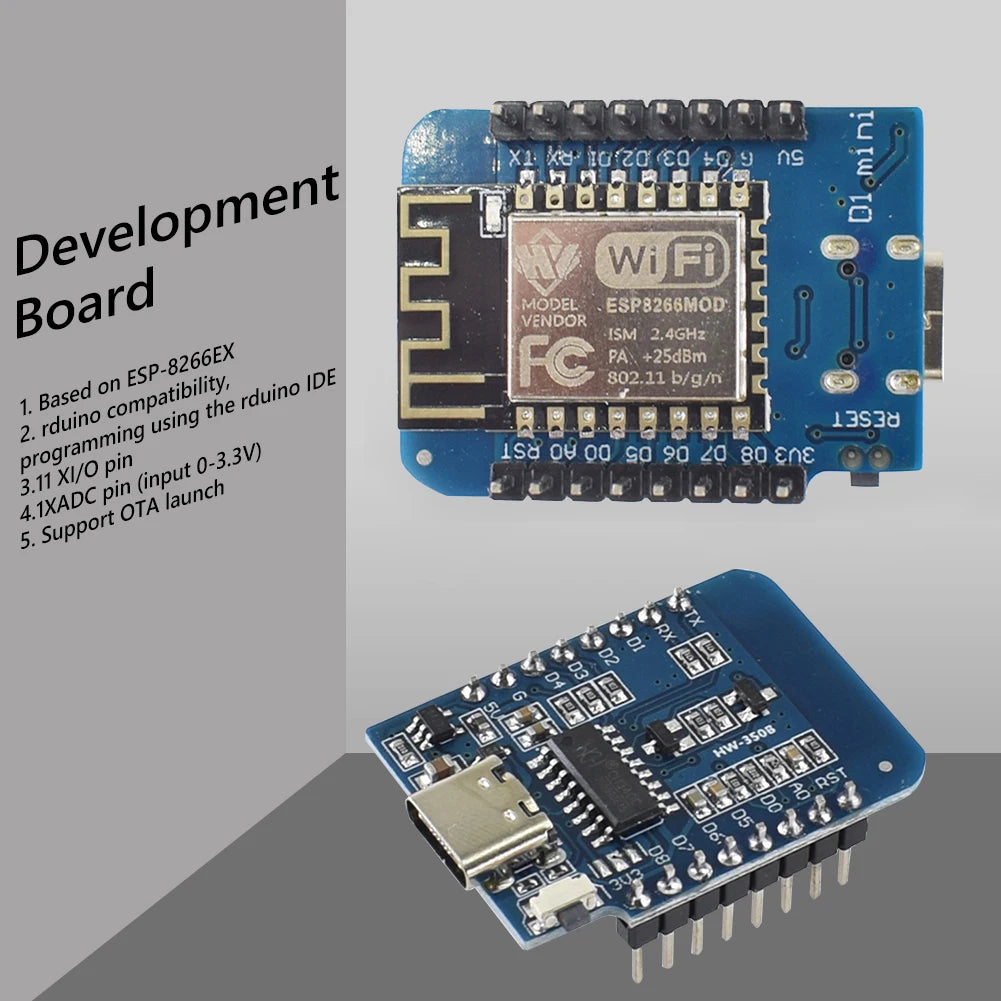 ESP8266 ESP-12F D1 Mini NodeMcu ESP8266 WiFi IOT Board D1 Mini NodeMcu Lua WIFI CH340 Development Board for Arduino Peaceful Pleasures Health and Wellness