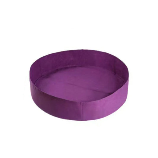 Felt Fabric Grow Bag | Round Planting Pot for Seedlings & Plants Felt Grow Bag Oasis Select Purple XS
