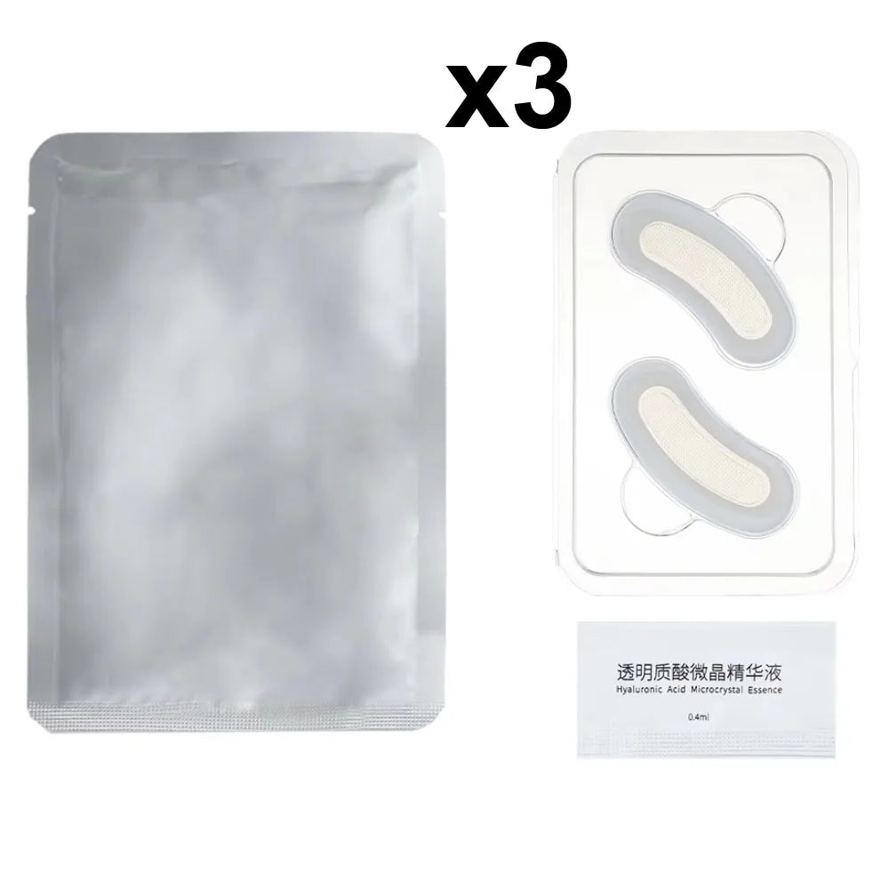 Hyaluronic Acid Microneedle Eye Patches | Brighten & Moisturize