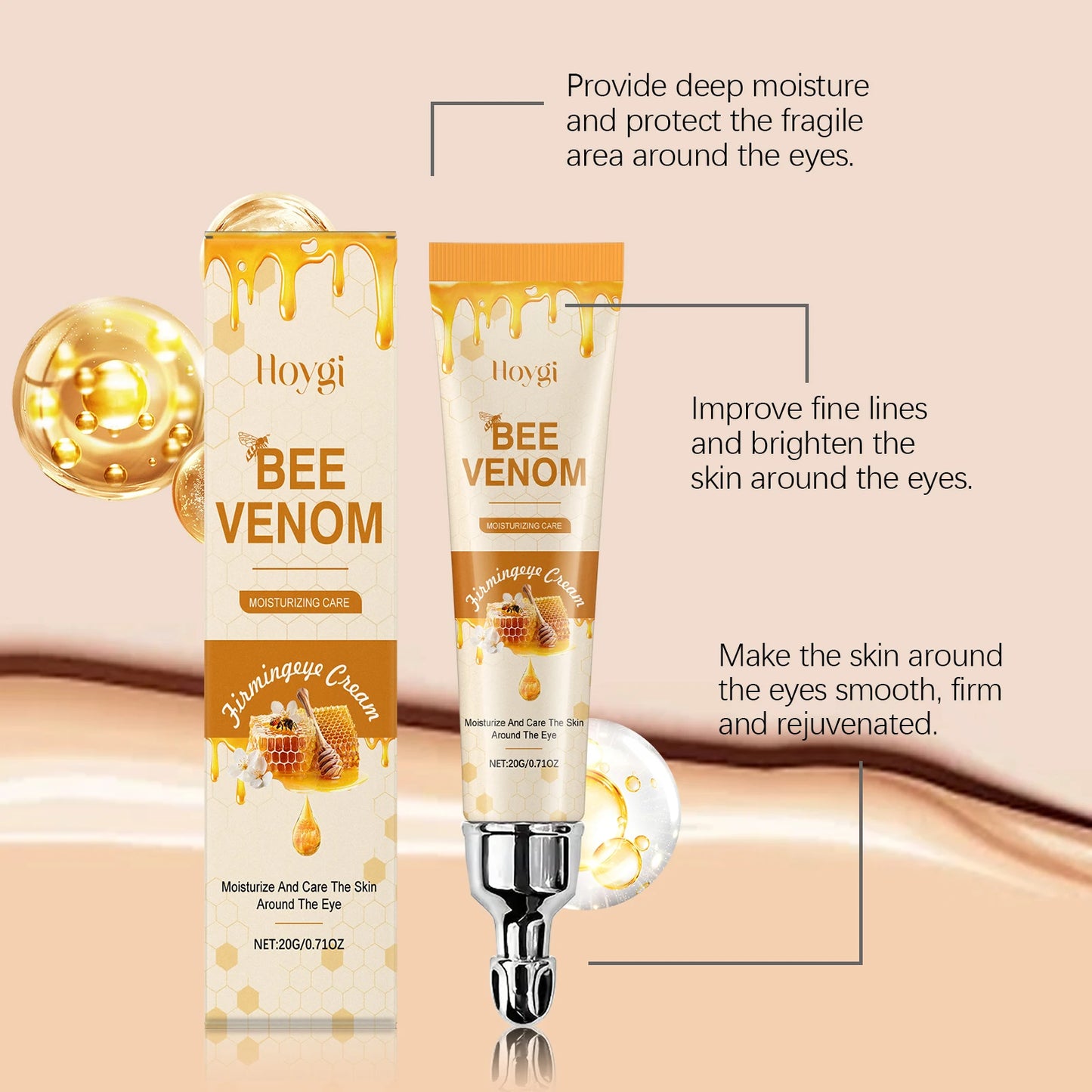 Hoygi Bee Venom Eye Cream – Dark Circles & Fine Lines