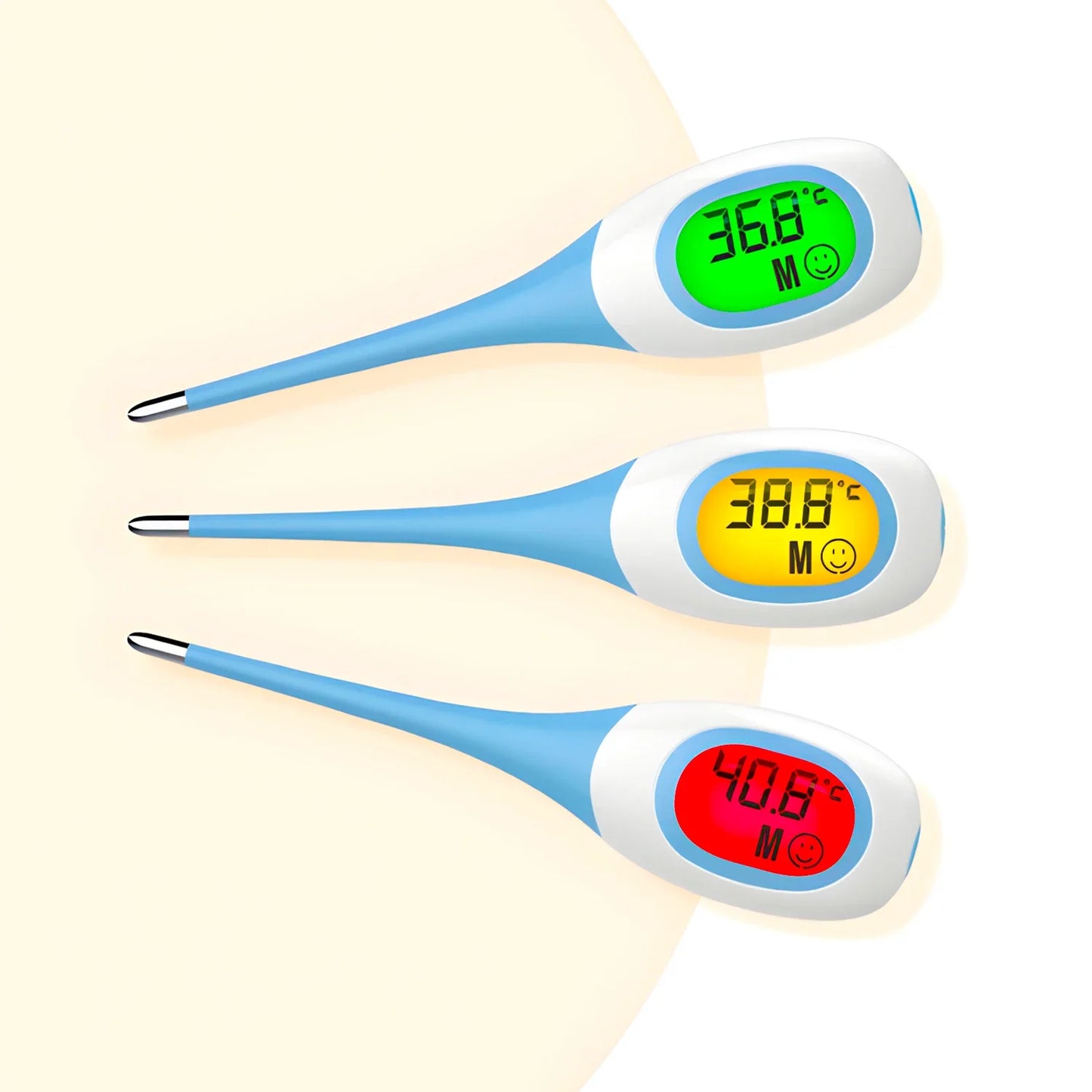 8-second Quick LED Pet Dog Cat Electronic Thermometer Safe Wet Dry Thermometer Veterinary Thermometer Pet Medical Equipment Tool Peaceful Pleasures Health and Wellness