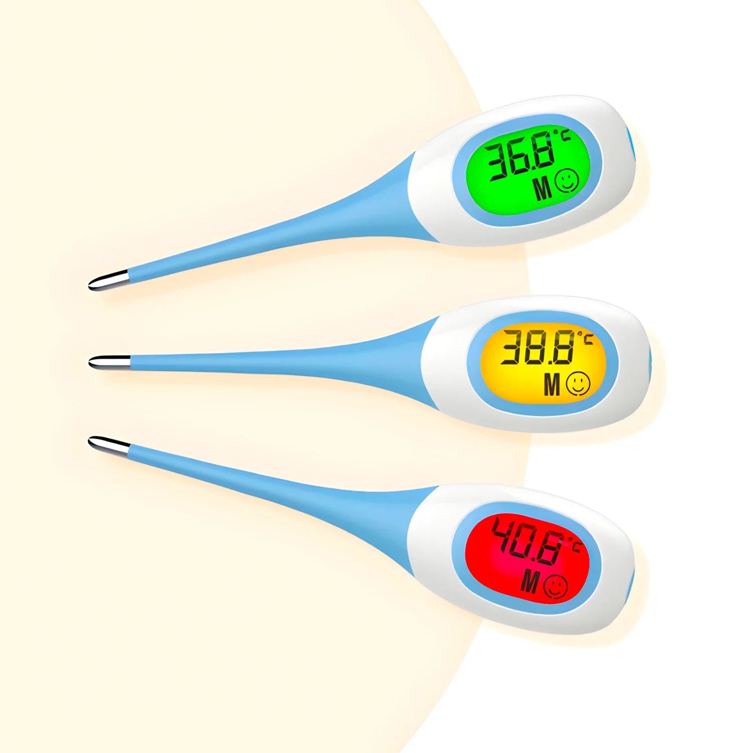 8-second Quick LED Pet Dog Cat Electronic Thermometer Safe Wet Dry Thermometer Veterinary Thermometer Pet Medical Equipment Tool Peaceful Pleasures Health and Wellness