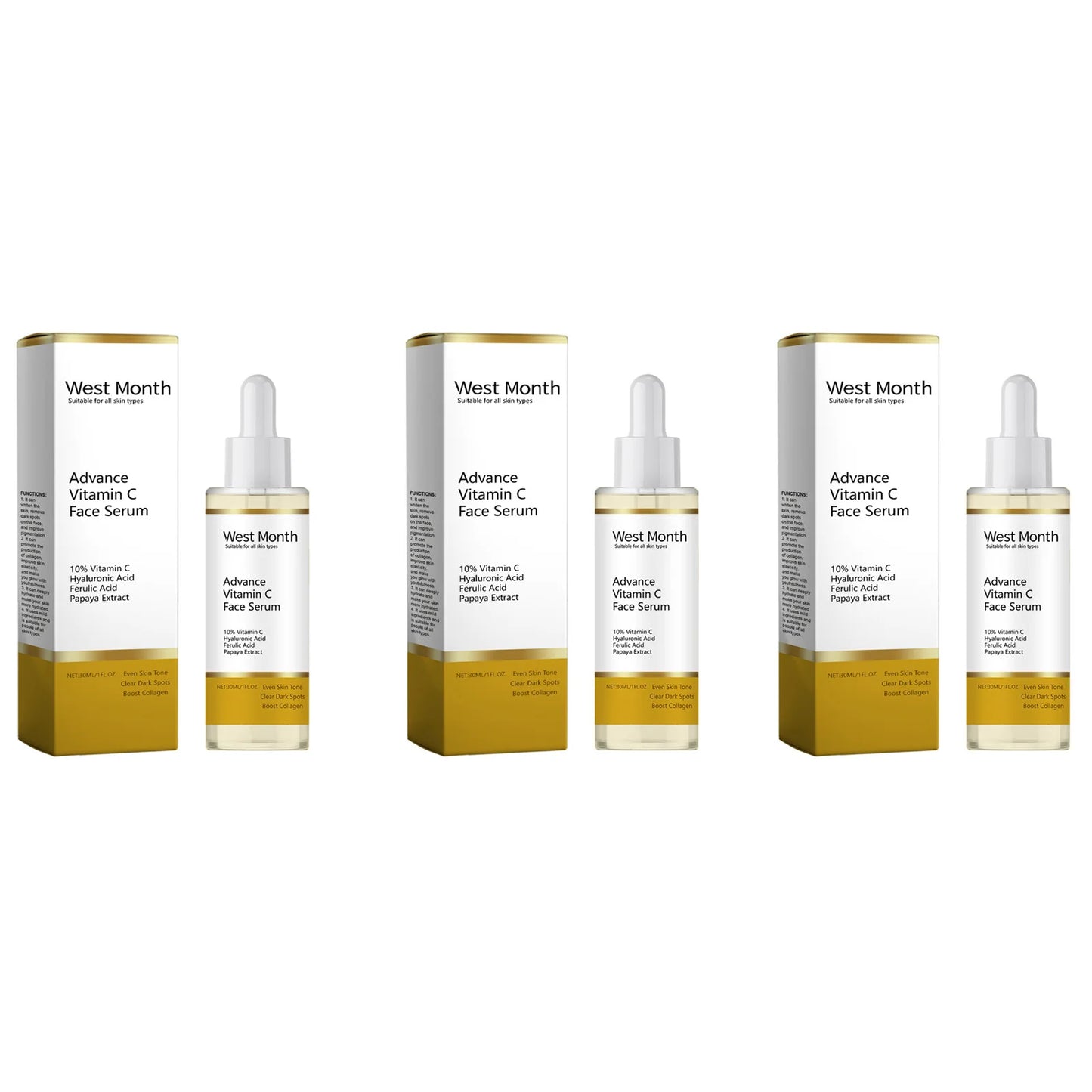 Vitamin C Face Serum – Dark Spot Corrector & Brightening