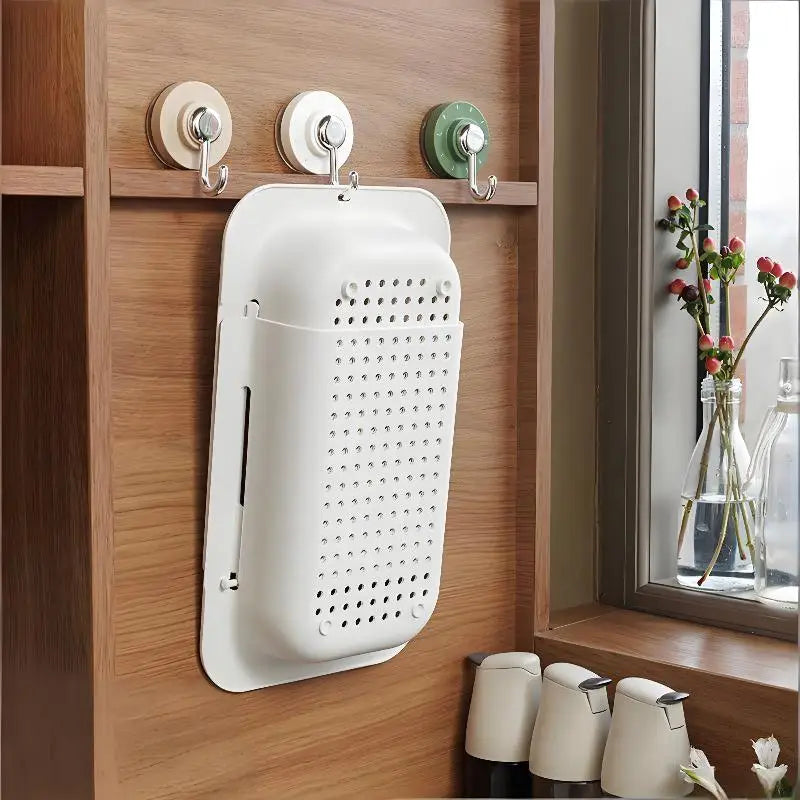 Telescopic Sink Drain Basket | Food-Grade PP, Tool-Free Setup