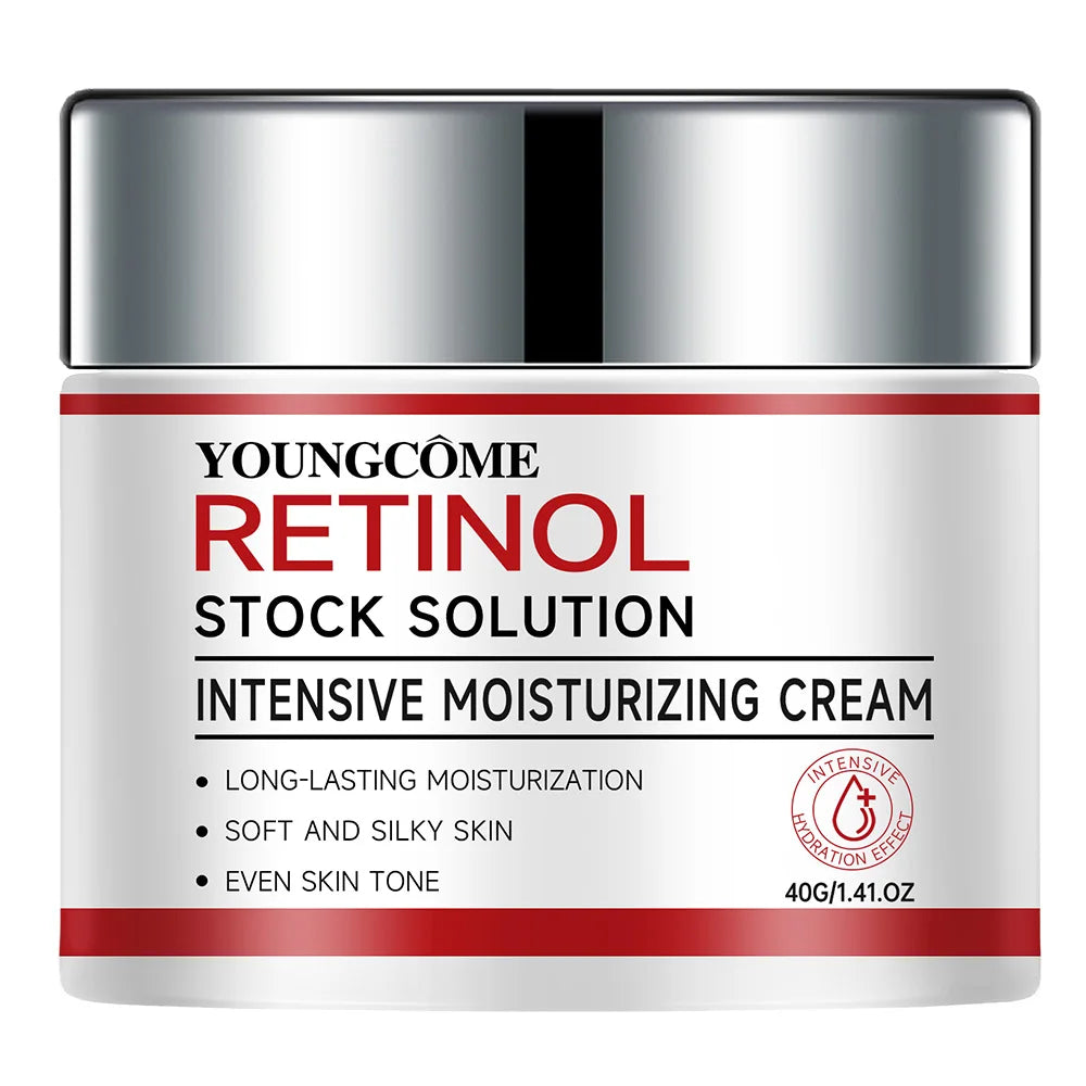 Retinol Lifting Firming Cream Collagen Smooth wrinkles Face Cream For Moisturizer Whitening Brighten Skin Products Peaceful Pleasures Health and Wellness 40g