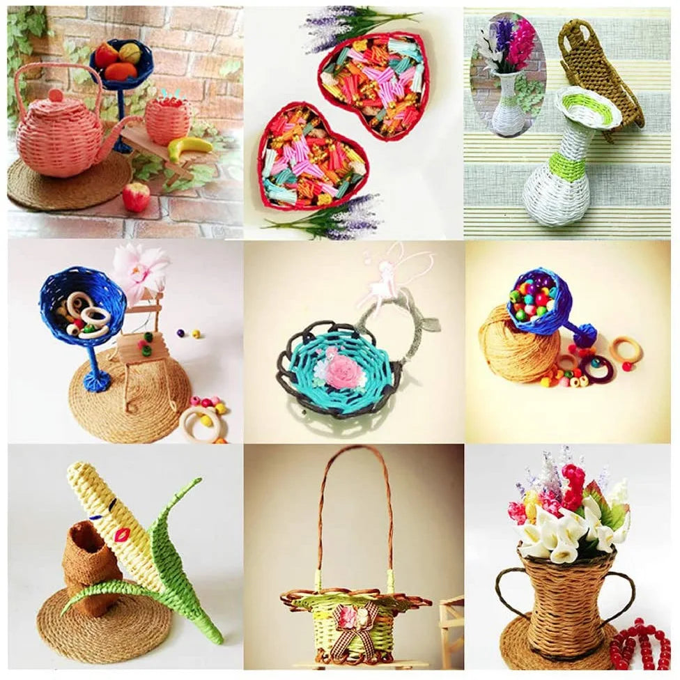 A36T-1.0Mm Floral Bind Wire Wrap Twine Handmade Iron Wire Paper Rattan For Flower Bouquets (Length: 210M) Peaceful Pleasures Health and Wellness