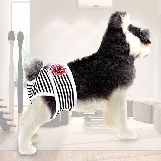 Female Dog Shorts Panties Washable Diaper Sanitary Shorts Pet Physiological Pants Menstruation Panties Pet Supplies DC05 Peaceful Pleasures Health and Wellness