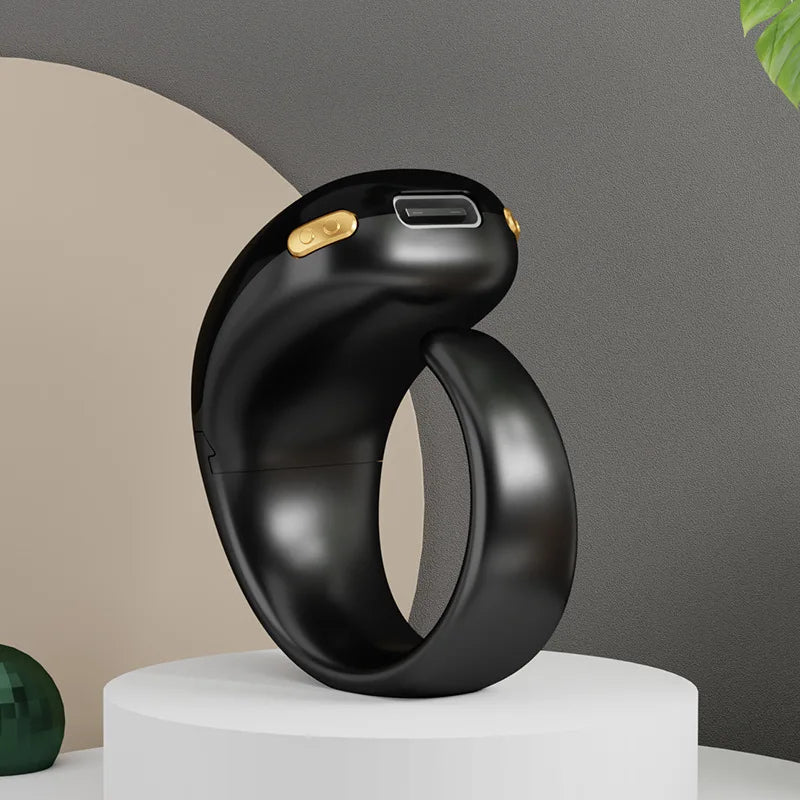 Rechargeable Battery Smart Ring Multifunctional Electronic Counter Peaceful Pleasures Health and Wellness
