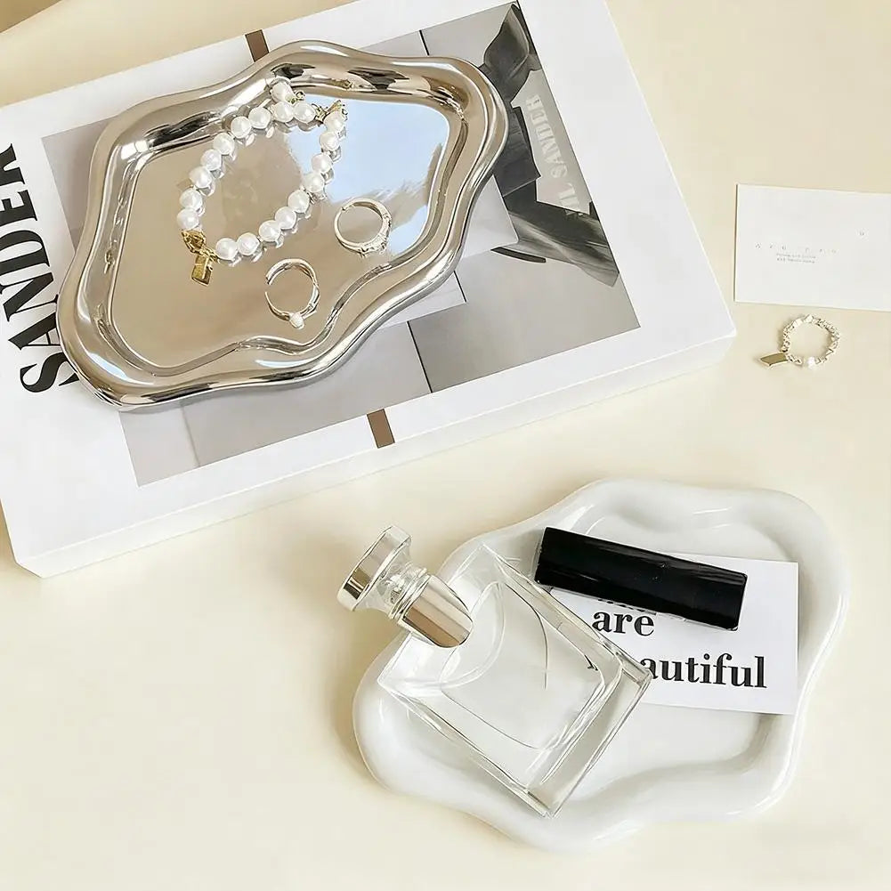 Simple Jewelry Storage Tray for Neat Desktop Organization Peaceful Pleasures Health and Wellness